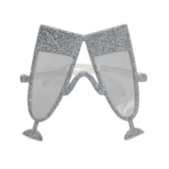 Bril Champagneglas Zilver