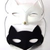 Oogmasker Kat Fluweel Met Snorharen
