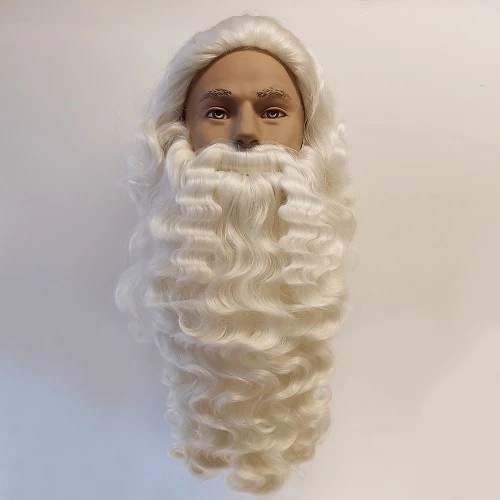 Sinterklaas Baard En Pruik A1 Vaste Snor 3 Sinterklaas Baard En Pruik A1 Vaste Snor
