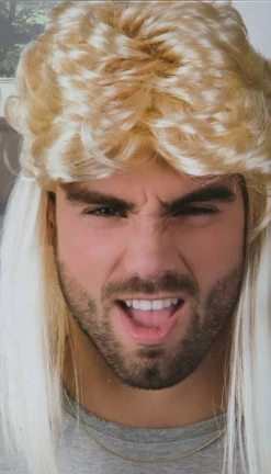 Herenpruik Met Matje Blond