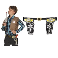 Cowboy Holster Deputy Dubbel