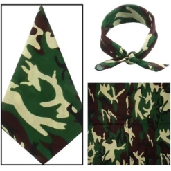 Zakdoek Camouflage 59×59