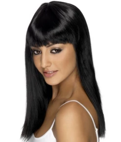 Glamourama Pruik Zwart