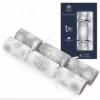 8 St. Christmas Crackers Silver Family 12 Inch XAMTS1404 -MONNIKENDAM Verkoop wconn 404247