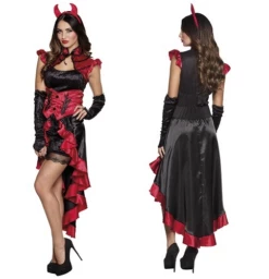 Gothic Devil Kostuum