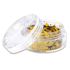 Chunky Glitter Superstar Laser Gold