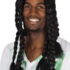 Rasta Pruik Dreadlock Dik Zwart