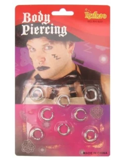 8 Piercings Op Kaart