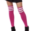 Cheerleader Sokken Roze Wit -MONNIKENDAM Verkoop wconn 404965