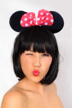 Diadeem Oren Minnie Mouse