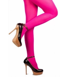 Gekleurde Piet Panty Roze XXL