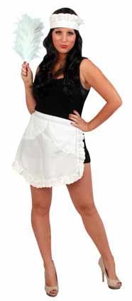 Serveerster Schort Met Kapje