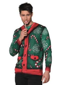 Fotorealistisch Shirt Candy Cane