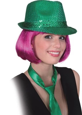 Stropdas Pailletten Groen 3 Stropdas Pailletten Groen