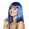 Pruik Dance Blauw