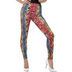 Legging Neon Luipaard Print