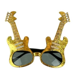 Bril Gitaar Goud