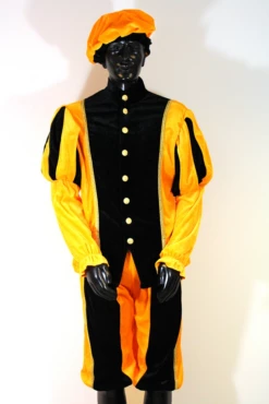 Pietenpak Populair Zwart-oranje – XXL