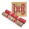 6 St. Christmas Crackers Fill Your Own Reindeer 14 Inch XAMTS1505