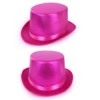 Hoge Hoed Roze Metallic