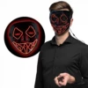 Masker Met LED Killer Smile Rood -MONNIKENDAM Verkoop wconn 406469
