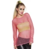 Visnet Shirt Neon Roze