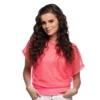 Visnet Top Neon Roze M/L