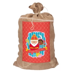 Jute Zak / Cadeauzak Vintage 100x150cm