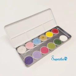 Aqua Superstar Schmink Palet 12 Botanical Jennifer Parker Kleuren.