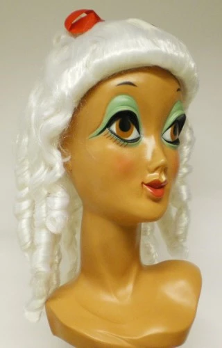 Pruik Pijpenkrul Wit 3 Pruik Pijpenkrul Wit