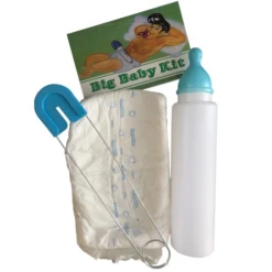 Baby Set Met Fles Blauw