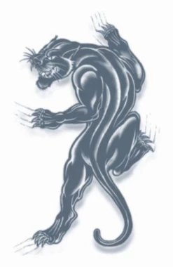 Tatoeage Prison Tattoo Panther