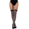 Kousen Zwart/wit Gestreept -MONNIKENDAM Verkoop wconn 407000