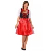 Tiroler Jurk Jana Zwart-rood -MONNIKENDAM Verkoop wconn 407167