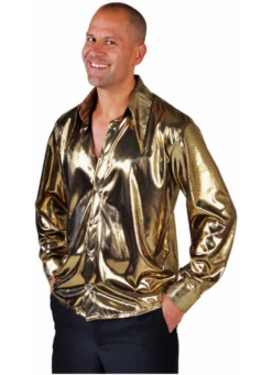 Disco Blouse Glimmend Goud