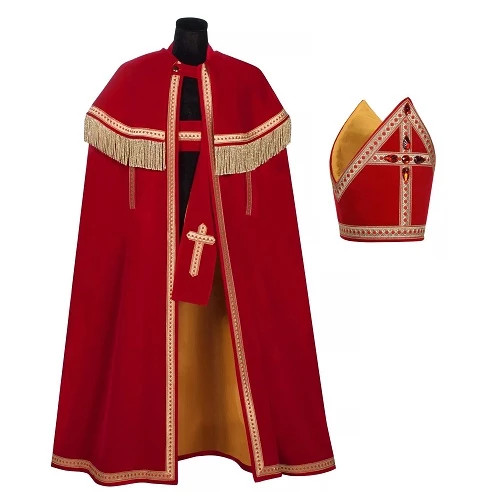 Sinterklaas Kostuum Bram Mantel Mijter En Stola 3 Sinterklaas Kostuum Bram Mantel Mijter En Stola