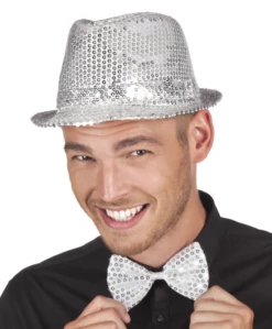 Strik Pailletten Zilver