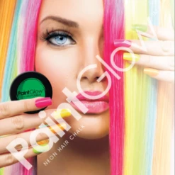 UV Hair Chalk Diverse Kleuren – Neon Geel
