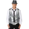 Pailletten Gilet Zilver -MONNIKENDAM Verkoop wconn 407855