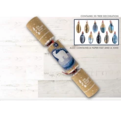 50 St. Christmas Crackers Polar Bear Charity 12 Inch XIGDC2865