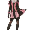 Dames Pietenpak Met Rokje Roze/zwart -MONNIKENDAM Verkoop wconn 407948