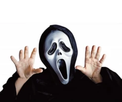 Masker Scream Met Kap