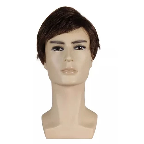 Pieten Pruik Pietro Midden Bruin 3 Pieten Pruik Pietro Midden Bruin