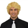 Heren Pruik Gekruld Blond -MONNIKENDAM Verkoop wconn 408590